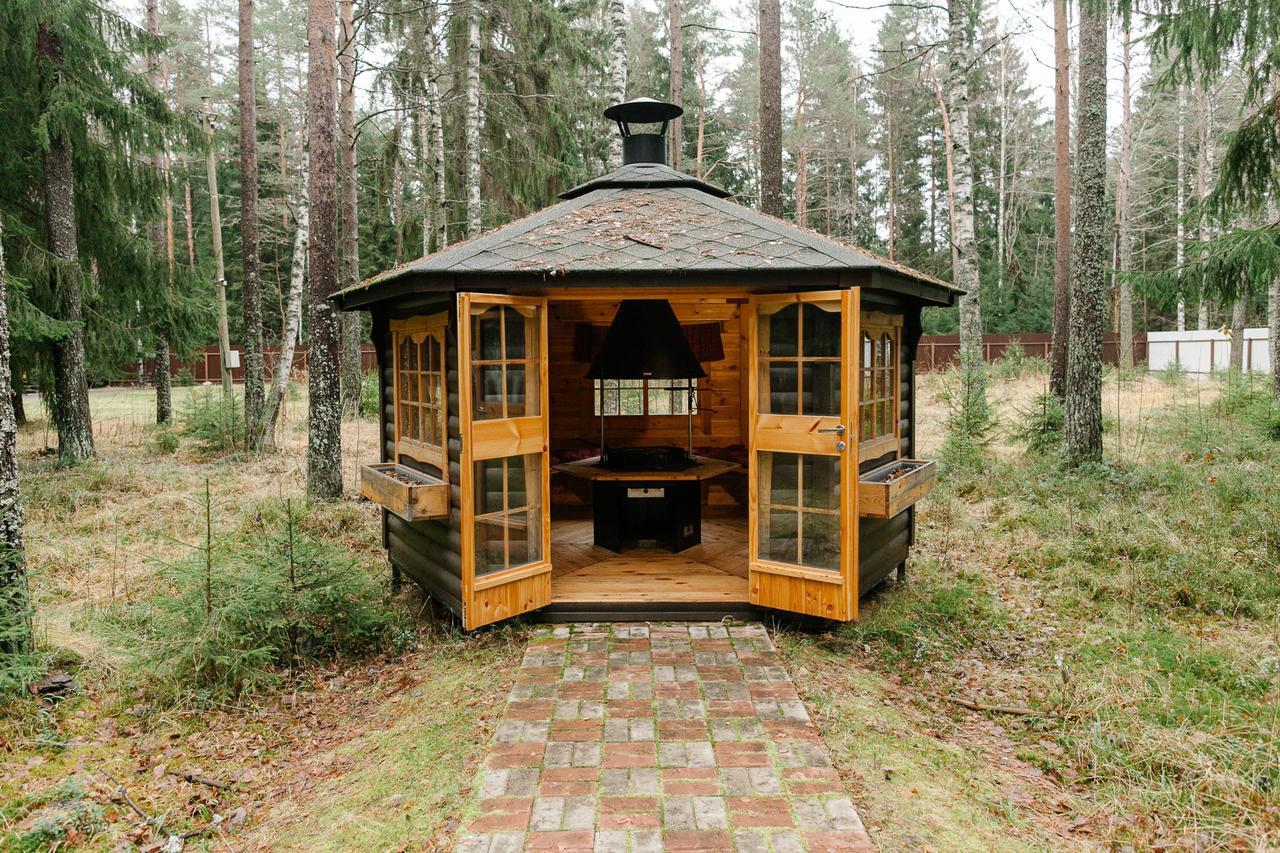 Gasthaus Baza Otdiha Lesnaya Obitel Roschtschino Exterior foto